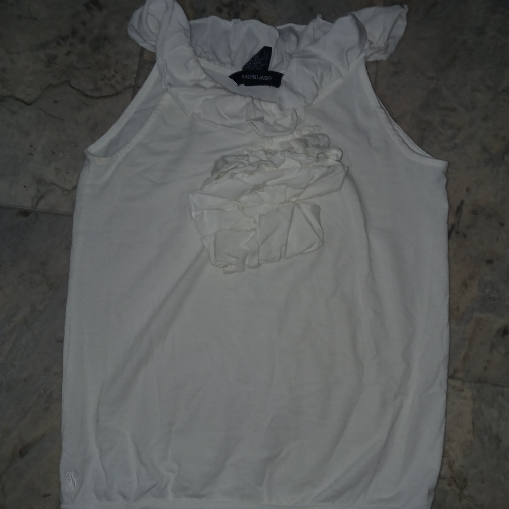 A Ralph Lauren sleeveless shirt